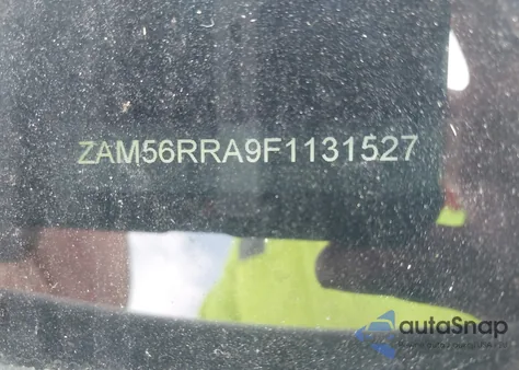 2015 Maserati Quattroporte S Q4 z USA, uszkodzony, nr VIN ZAM56RRA9F1131527